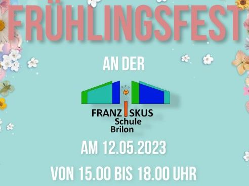 Frühlingsfest in der Franziskusschule