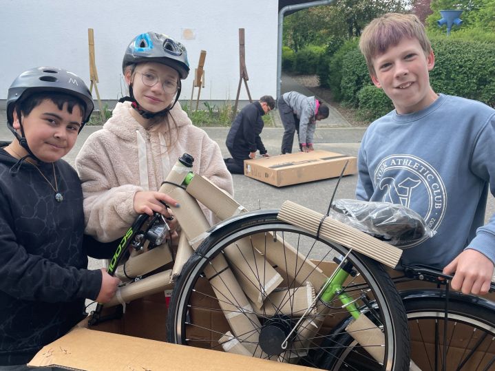Drei neue Räder für das Radtraining