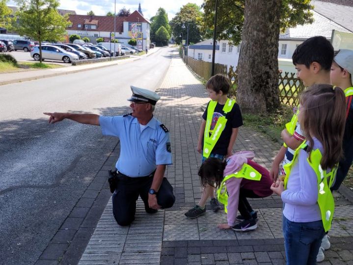 Polizei zu Besuch