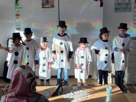 Winterzauber in der Vorstufe