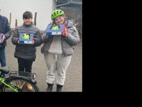 Neue Helme von der Verkehrswacht