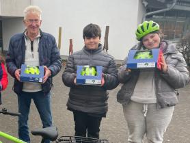 Neue Helme von der Verkehrswacht