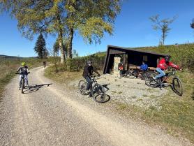 Große Ausfahrt zum Borberg mit den Mountainbikes