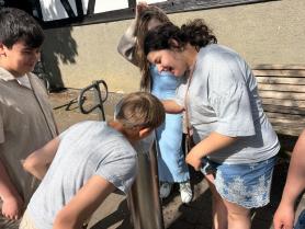 Stadterkundung in Brilon durch die Mittelstufe
