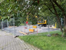 Die Bauarbeiten beginnen - Das Bautagebuch zum Neubau