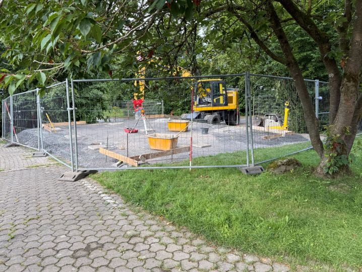Es geht los - die Bauarbeiten beginnen
